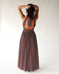 One And Only Collective - Modern Romance Polka Dot Maxi Dress