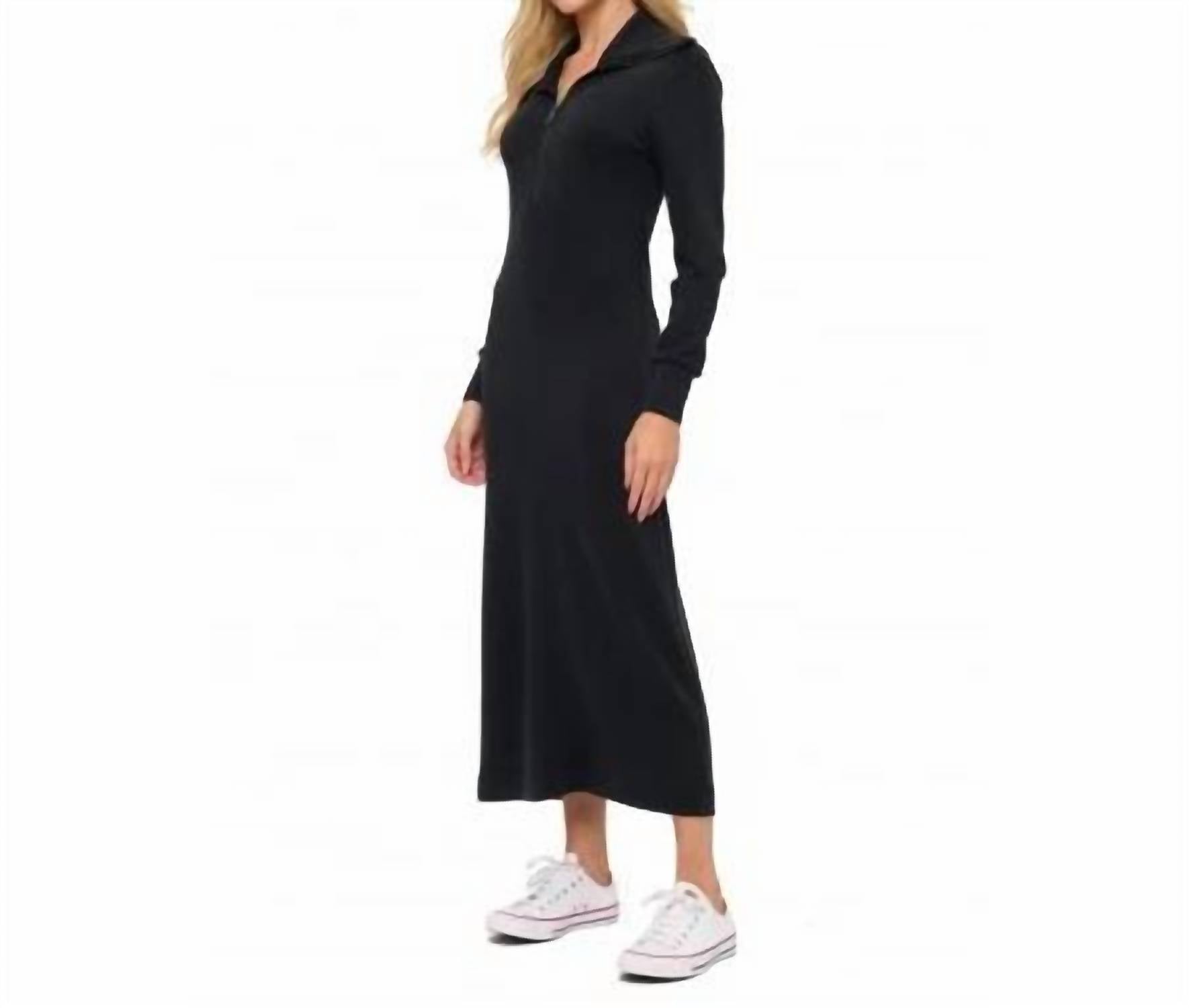 Ariella - Zipper Midi Dress