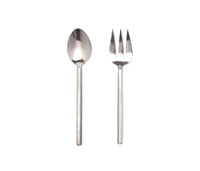 Blue Pheasant - Roland Polished Serving Spoon & Fork - Set of 2