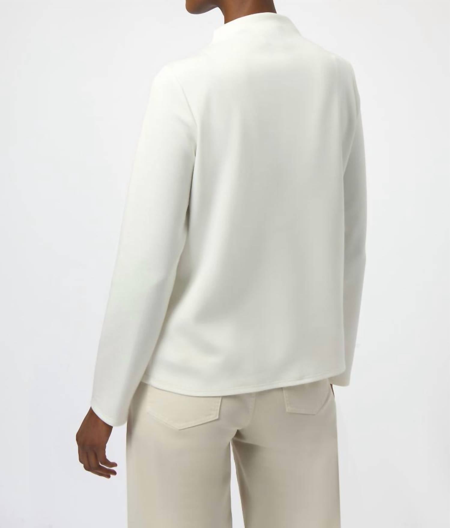 Joseph Ribkoff - Long Sleeve Scuba Top