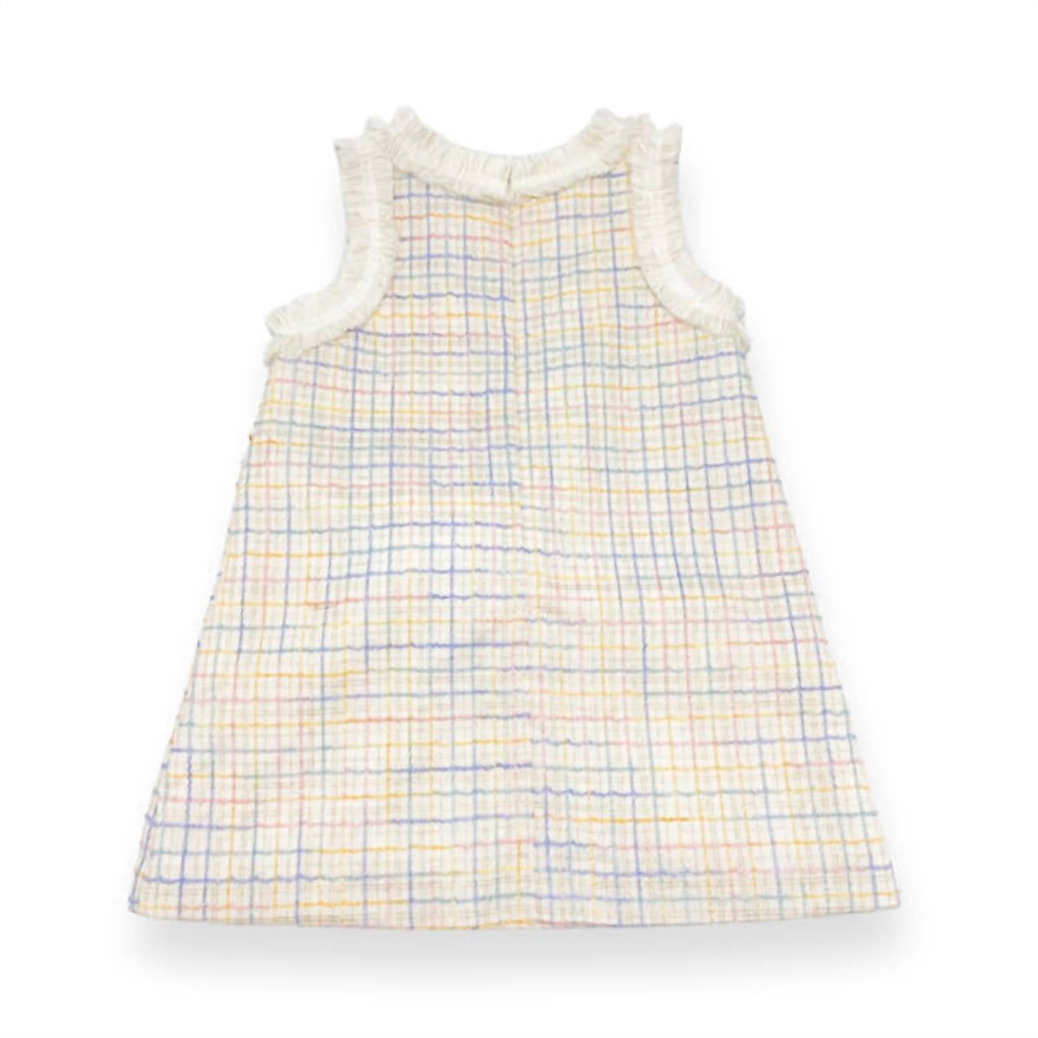 Doe A Dear - Kid's Tweed Dress