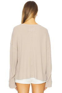 Free People - Dawson Pocket Thermal Sweater