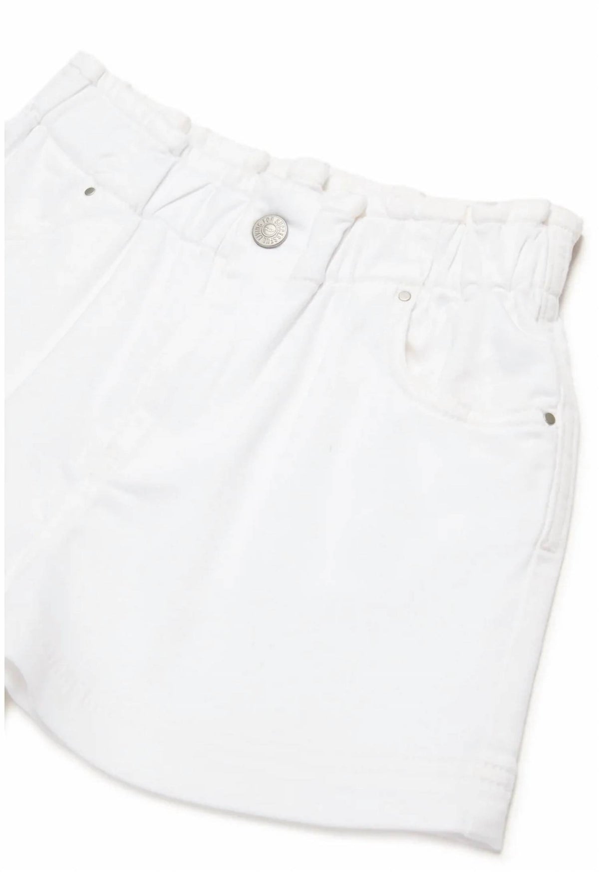 Diesel - Girls Elastic Waist Jeans Shorts