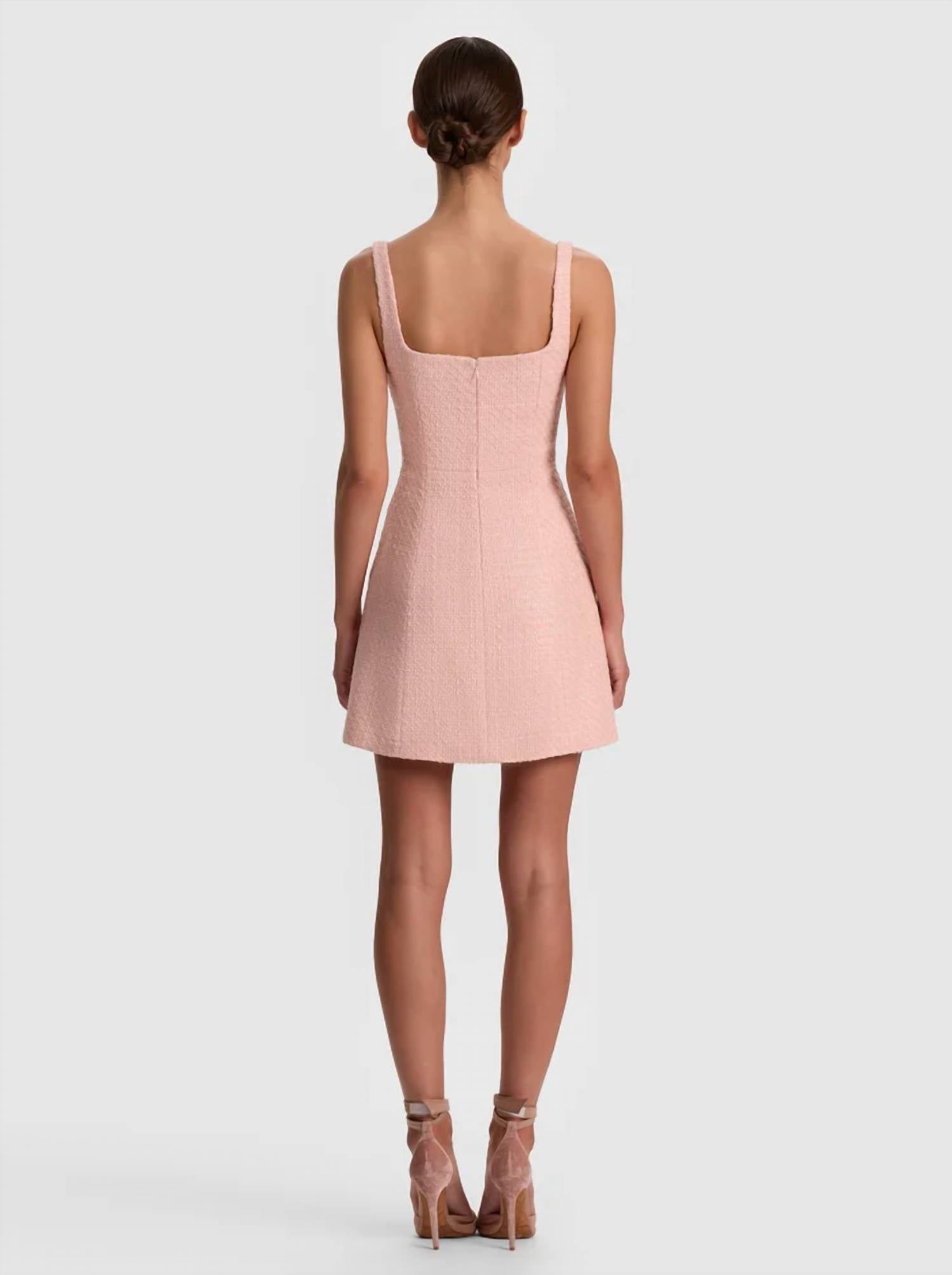 Alice + Olivia - Eve Sweetheart Mini Dress
