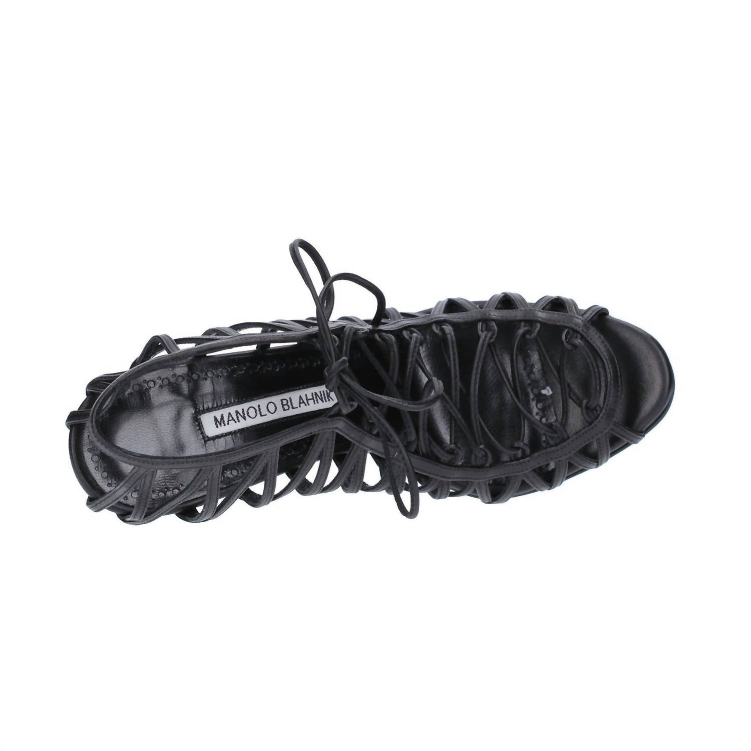 Manolo Blahnik - Women's Hamza 105 Leather Sandals