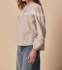 The Shirt - Pamela Shirt With Lace Insets
