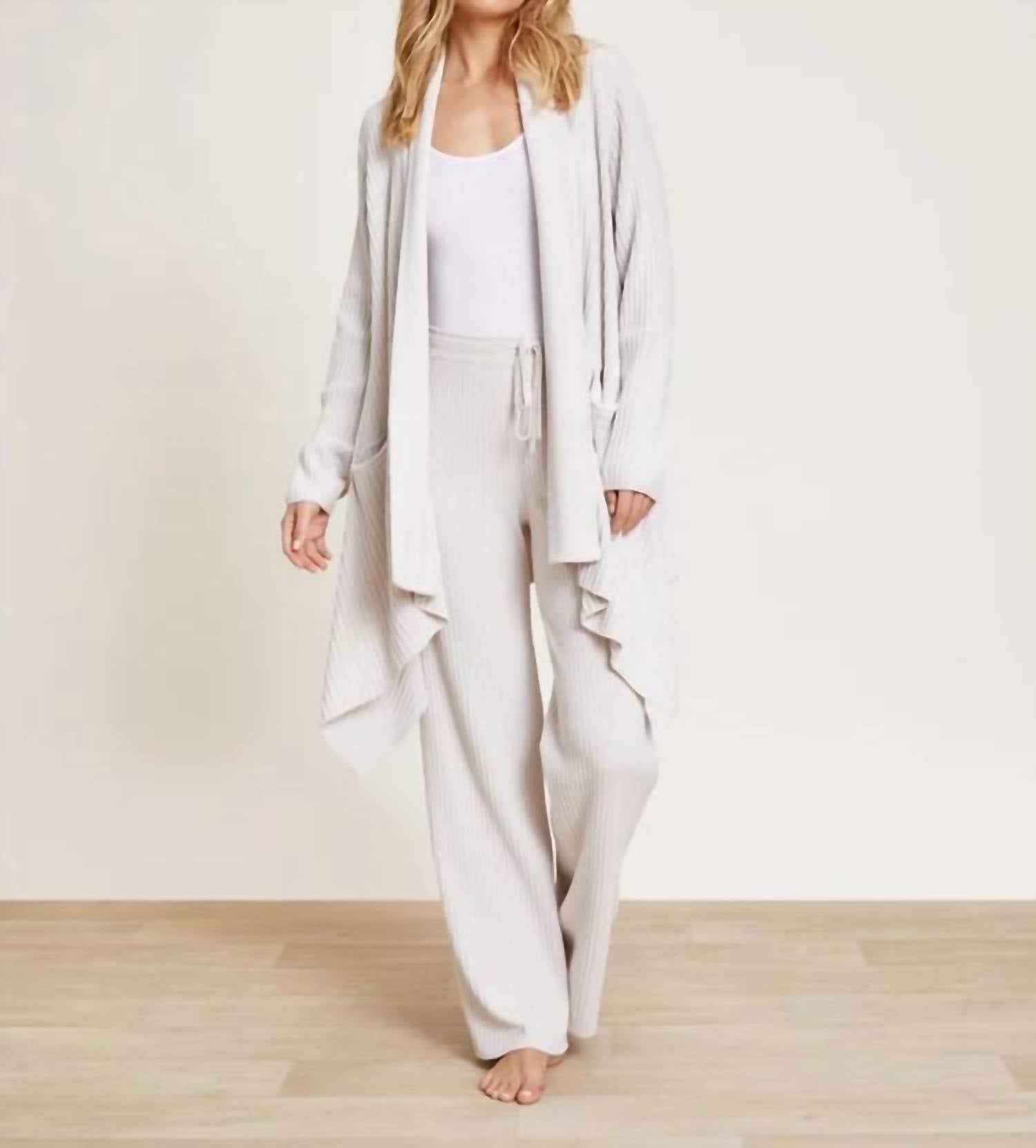 Barefoot Dreams - Cozychic Ultra Lite Draped Shawl Collar Cardigan
