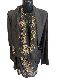 Step In Style - Women's Cowry Shell Print Jacket