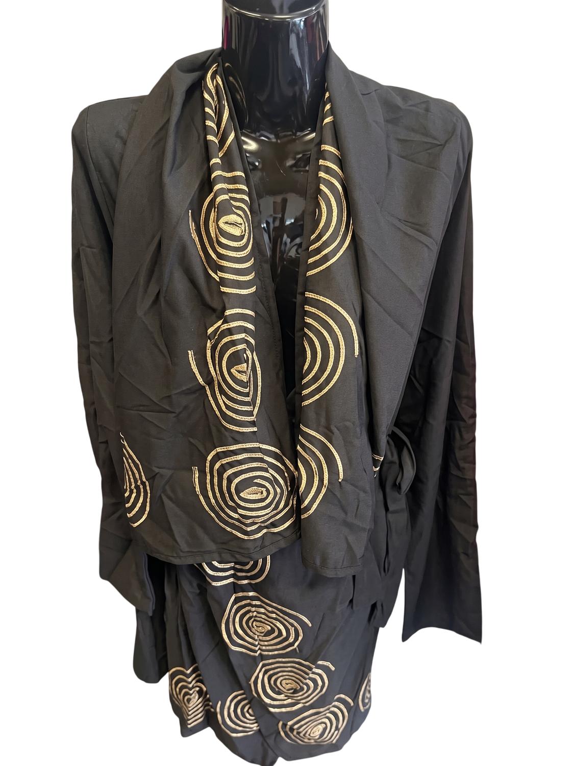 Step In Style - Women's Cowry Shell Print Jacket