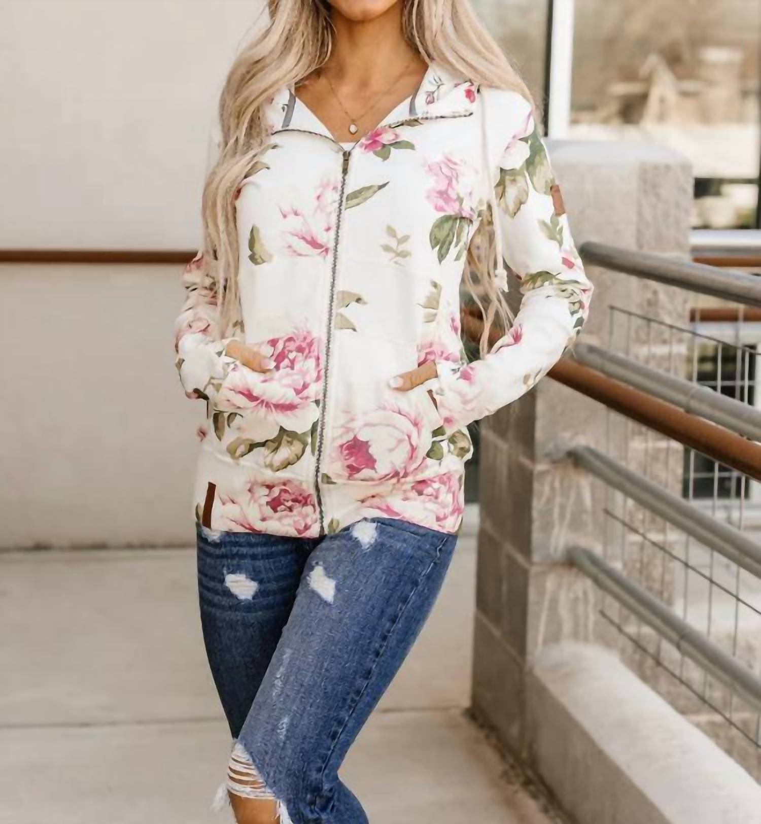 Ampersand Ave - Fullzip Sweatshirt