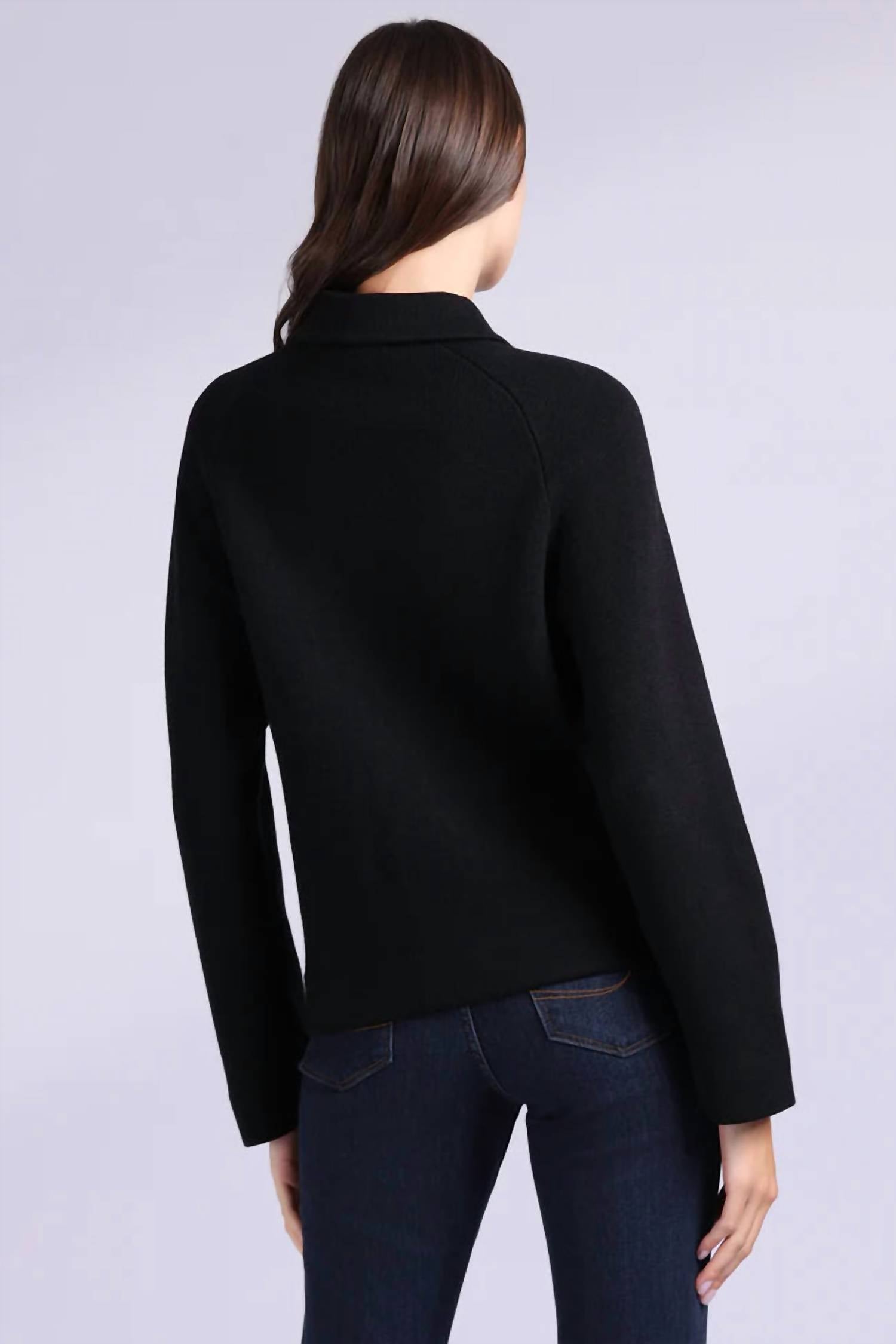 Minnie Rose - vicose zip jacket with pockets