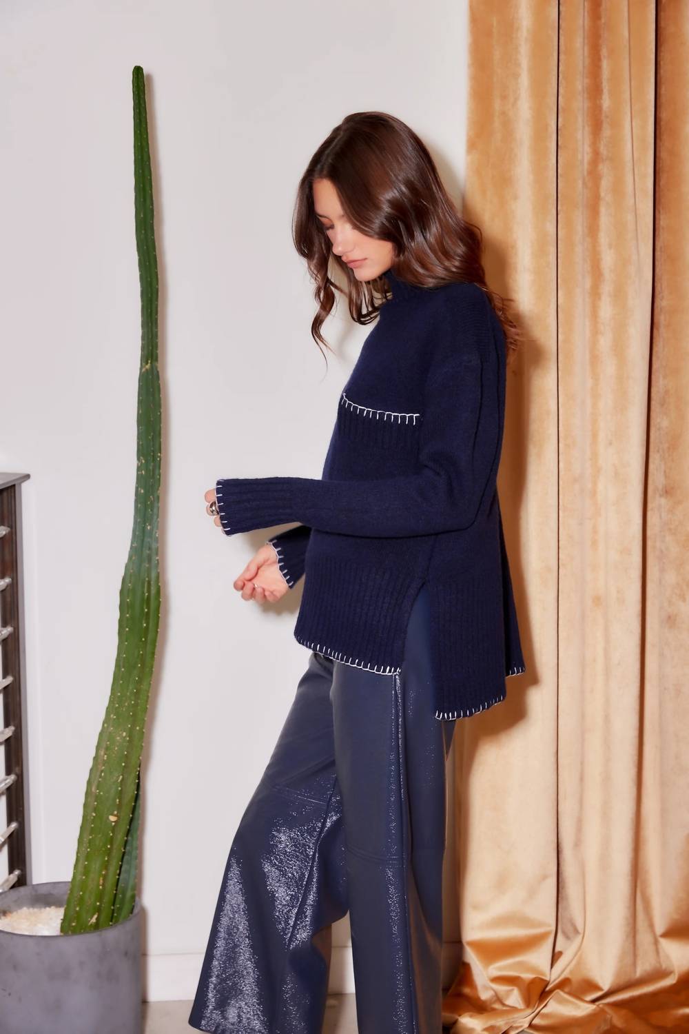 Fifteen Twenty - Sylvie Edge Stitch Sweater