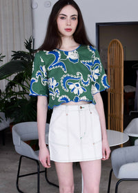 Never A Wallflower - Cargo Skirt