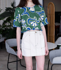 Never A Wallflower - Cargo Skirt