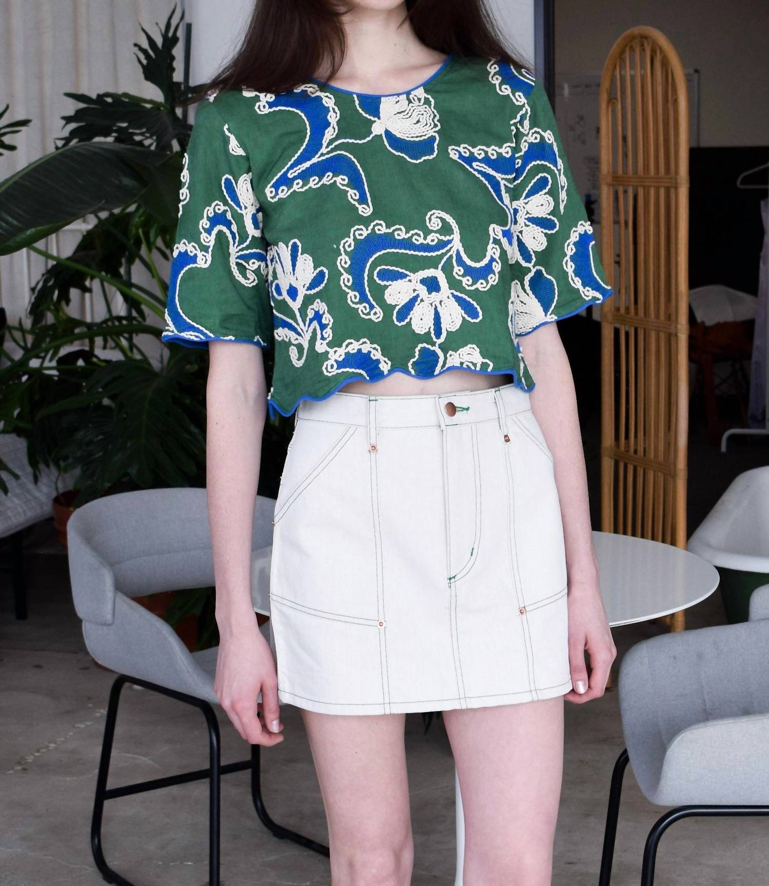 Never A Wallflower - Cargo Skirt