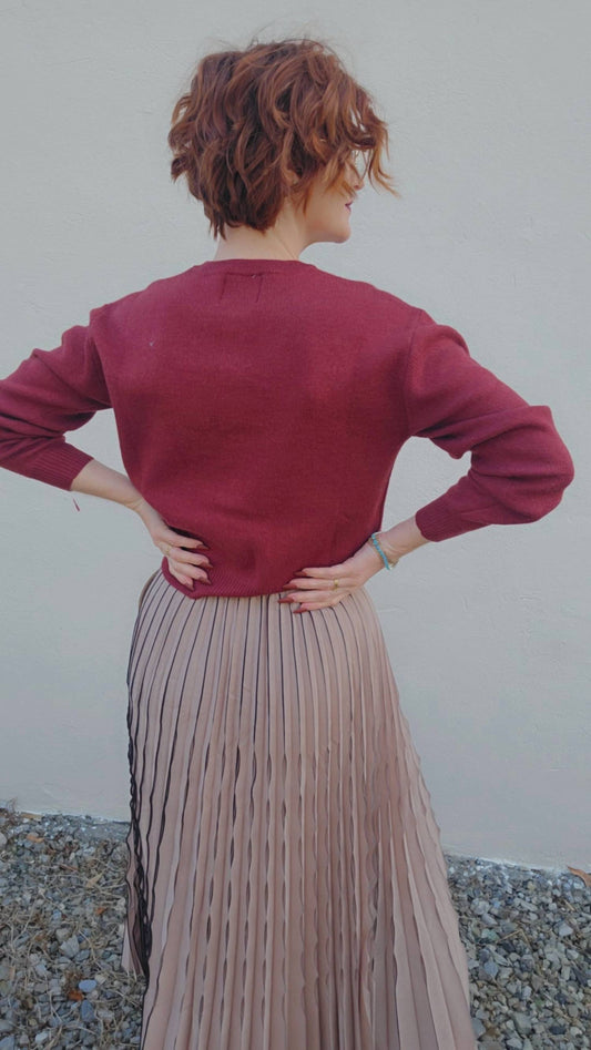 Current Air - Pleated Midi Skirt