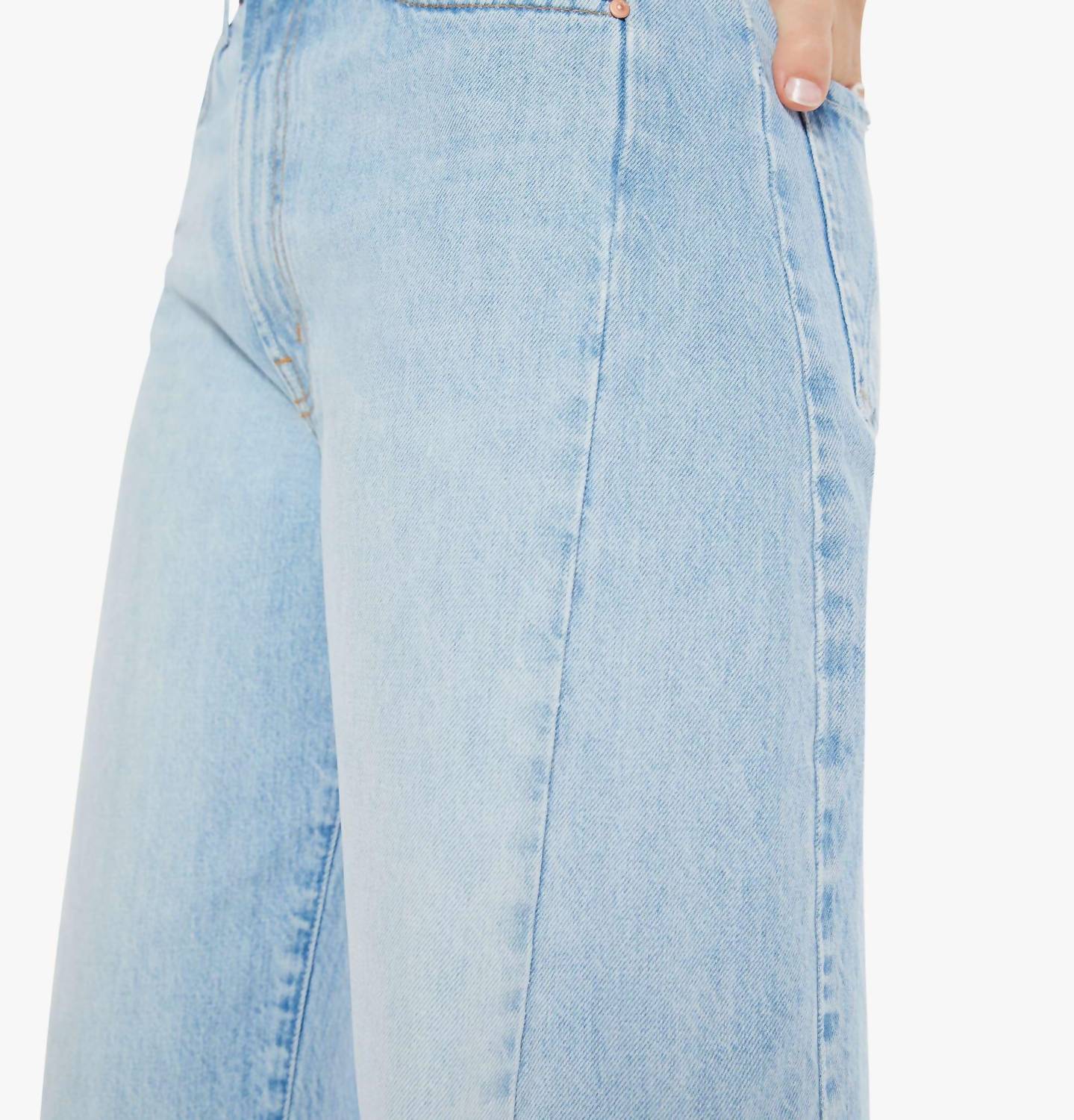 Mother - Women's Back Pedal Full Pipe Flood Jeans