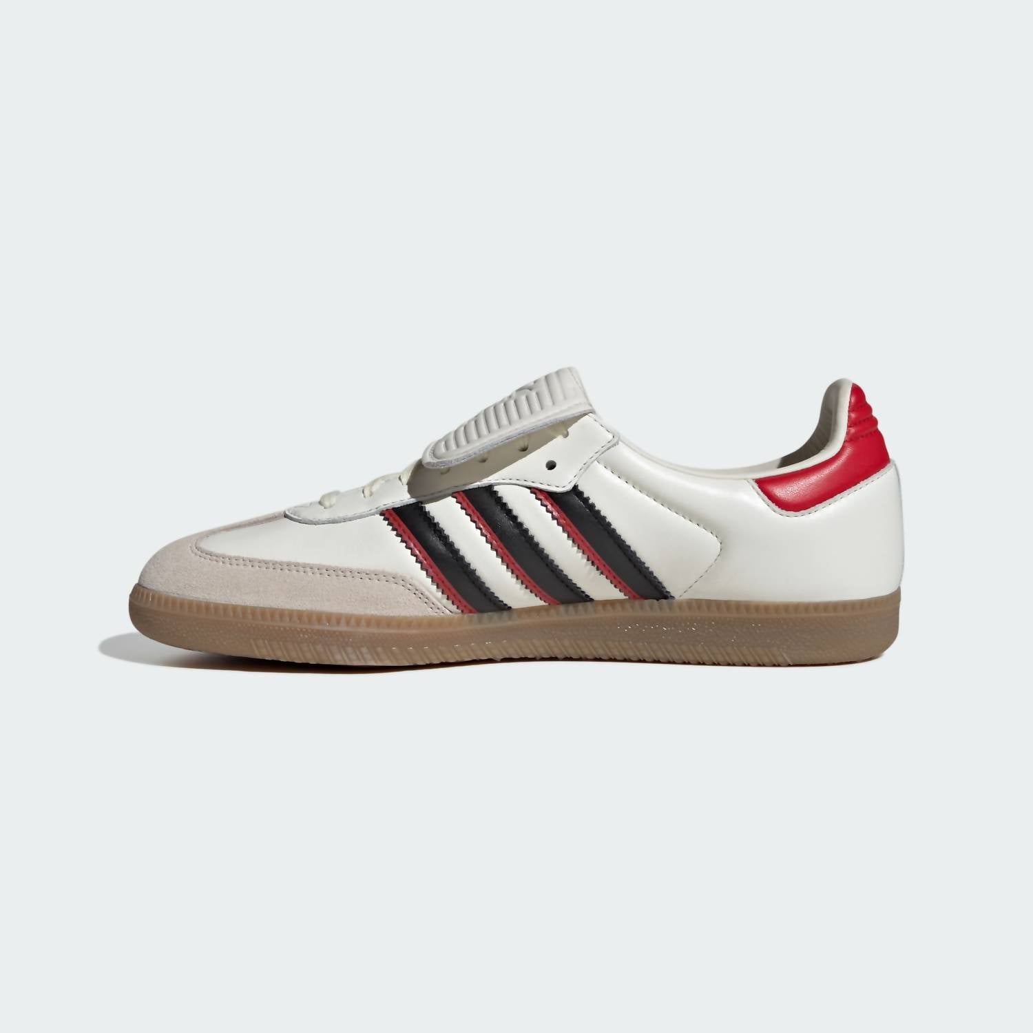 adidas Men's Samba Long Tongue Sneakers in cloud white core black better scarlet - men's sneaker - view 4