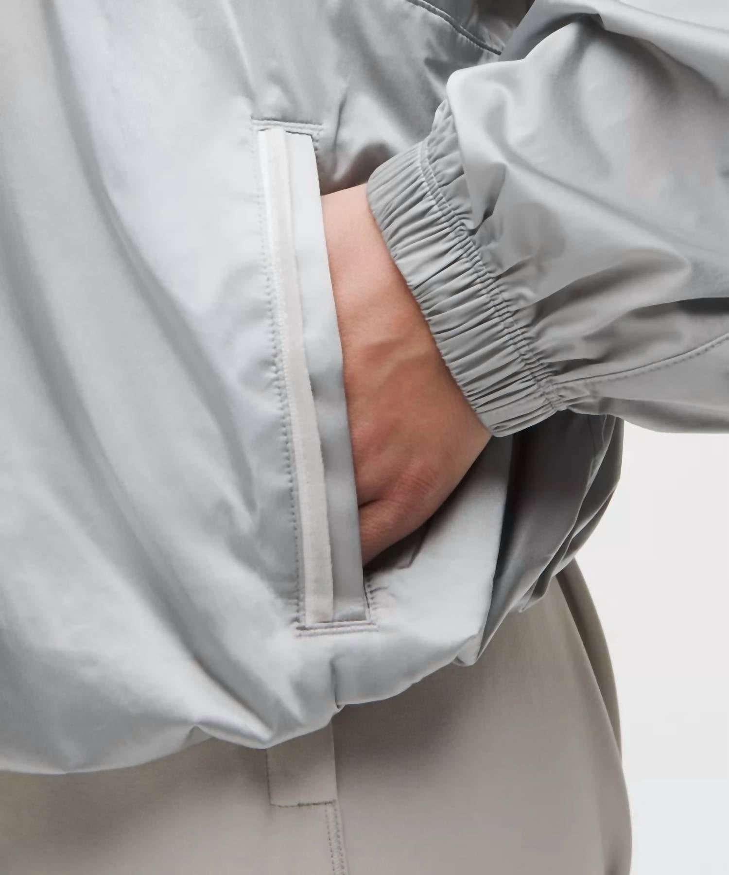 Lululemon - Stretch Satin Flocked Training Jacket