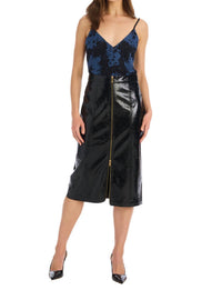 ALLISON NEW YORK Serena Tank Top in blue black - women's tank top - view 5