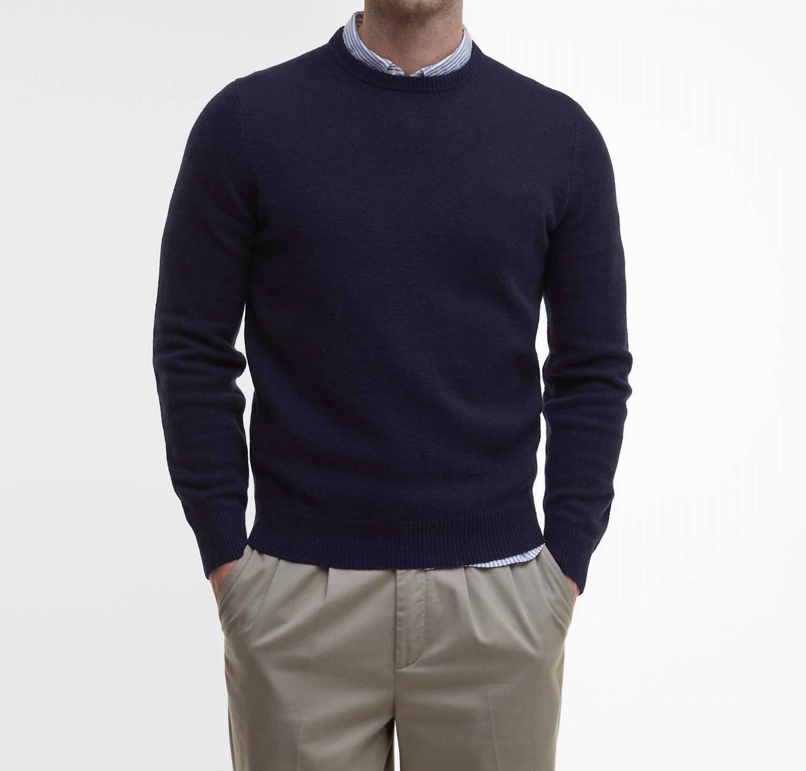 Barbour - Essential Patch Crew Jumper