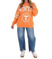 Gameday Social - Tennessee Philly Split Crewneck Tee