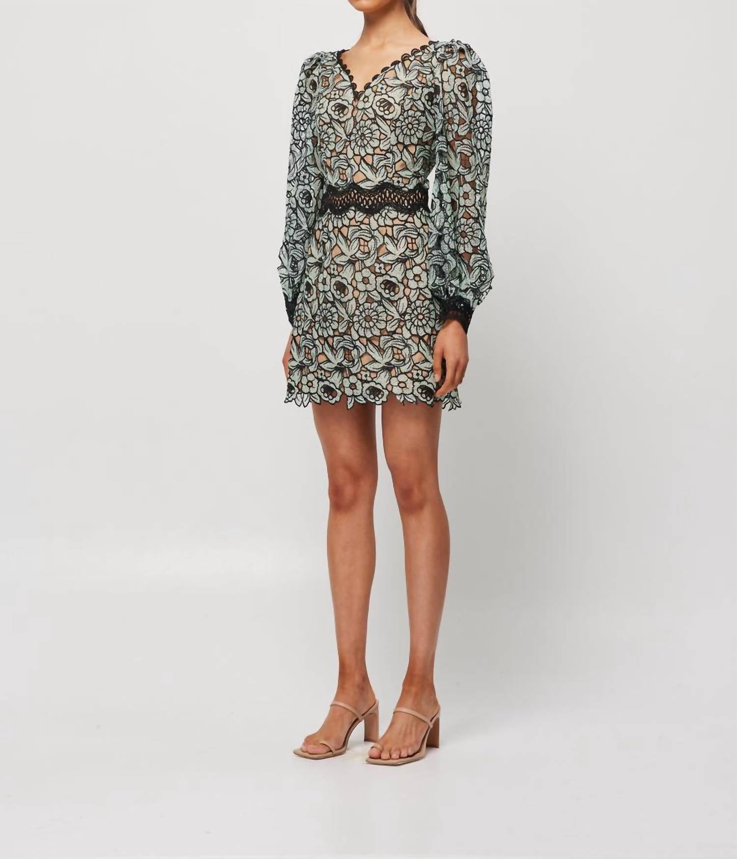 Elliatt - Nadine Cut-Out Floral Dress