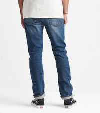 ROARK HWY 128 Straight Fit Denim Jeans in blue - men's jeans - detail view