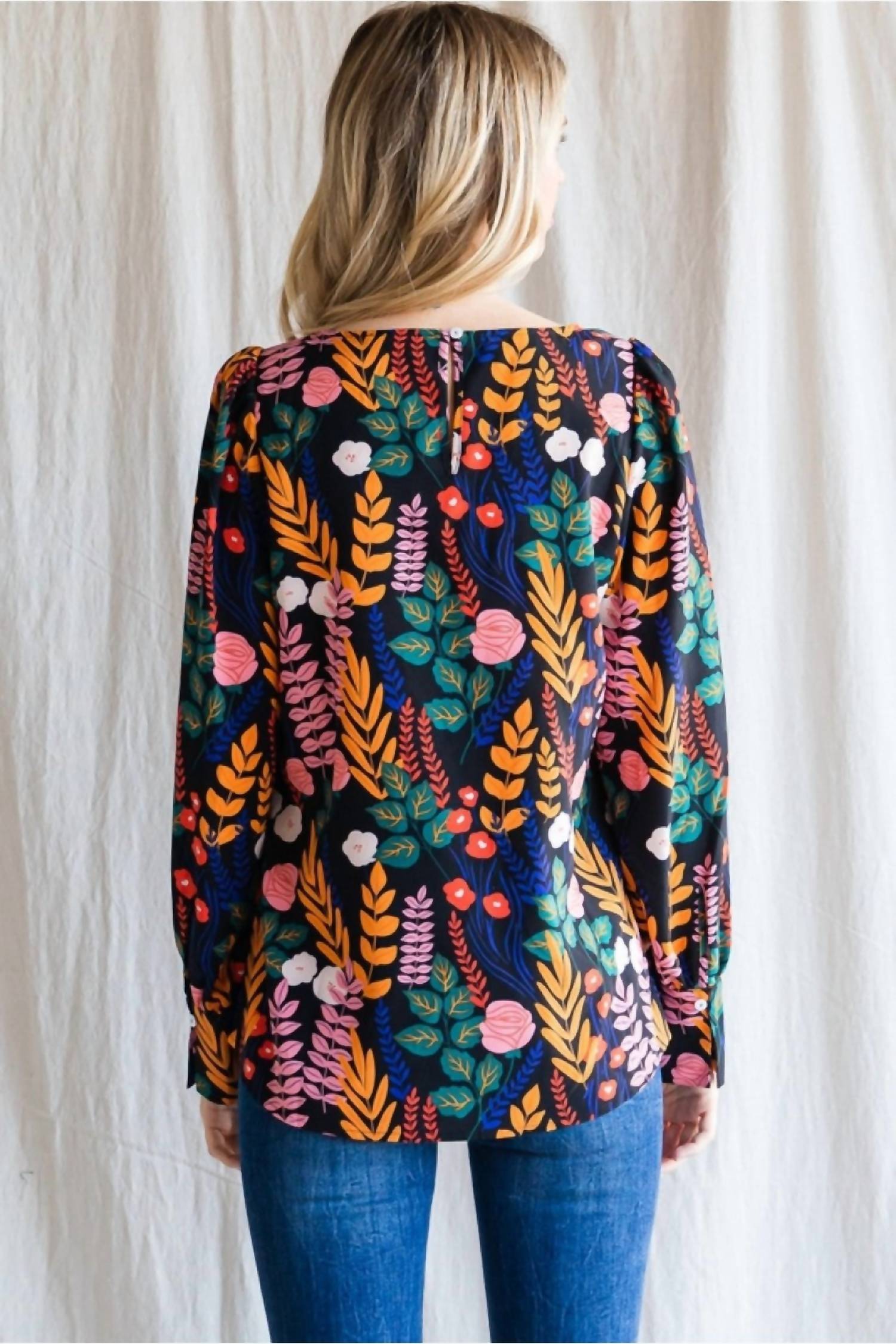 Jodifl - Just Add Water Floral Top