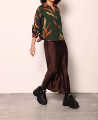 Maude Vivante - Forest Stitch Elsa Top