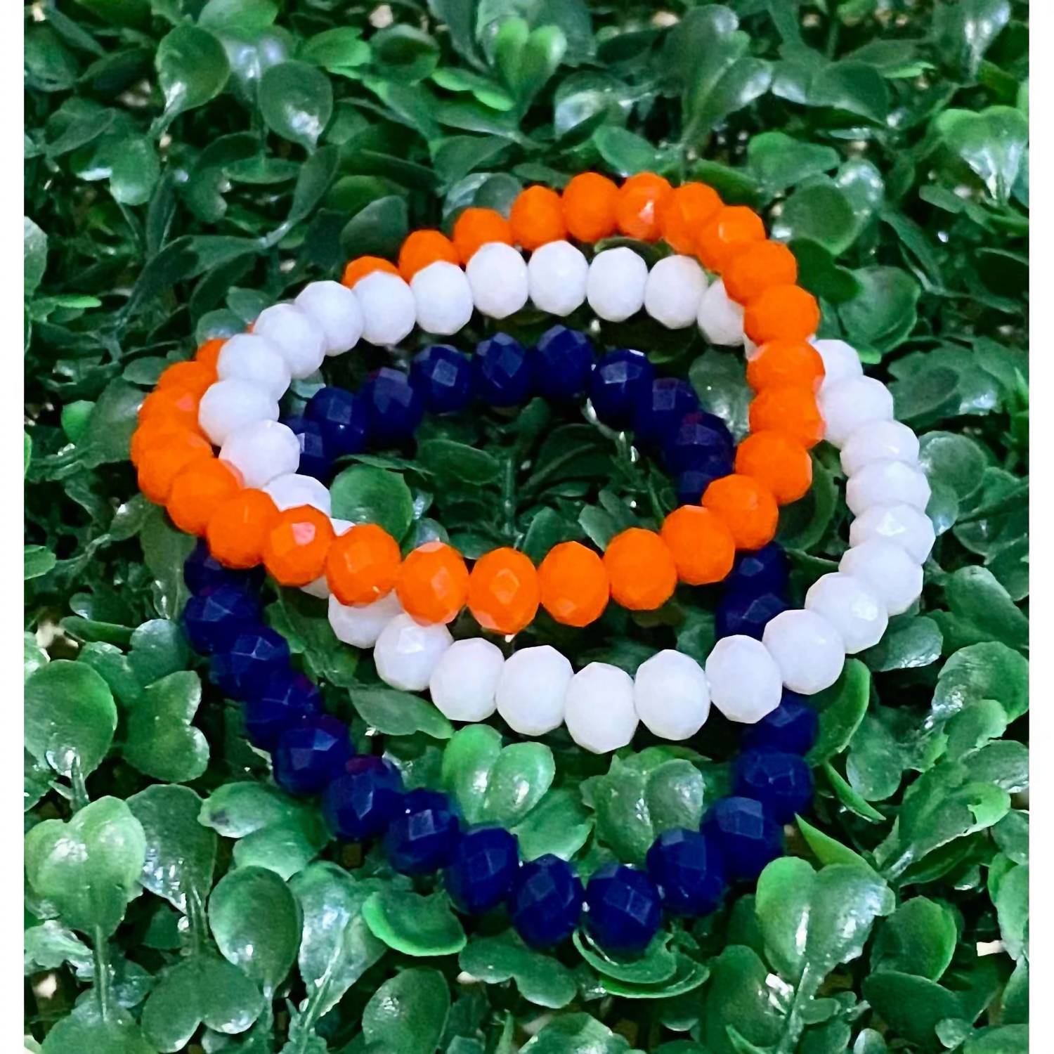 Sparkly South Wholesale - Women's 3pc Crystal Bead Bracelet Set