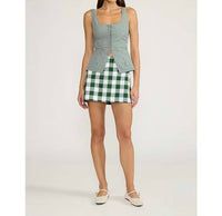 Lucy Paris - Women's Ludlow Gingham Vest Top