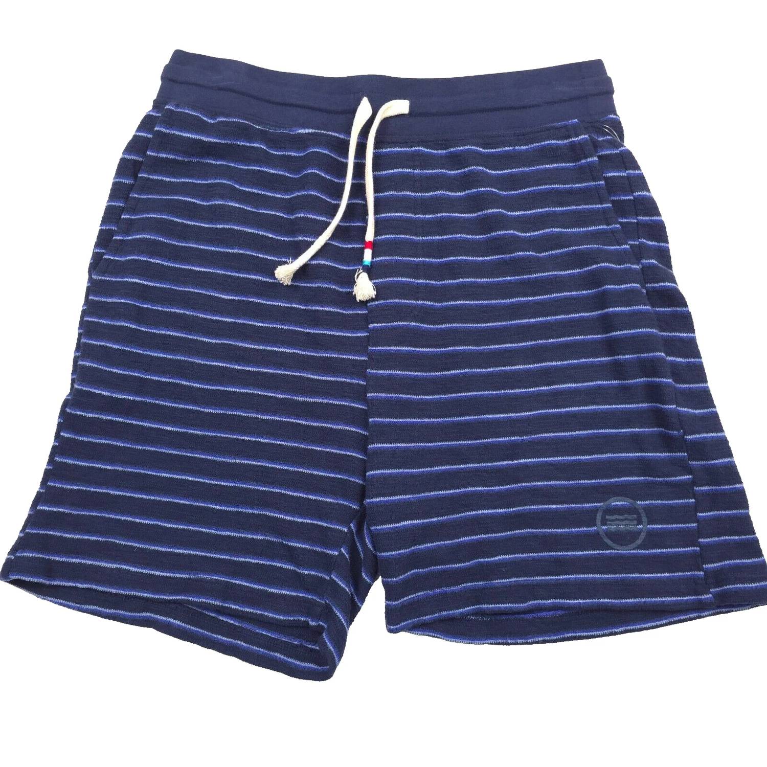 SOL ANGELES Men's Capri Stripe Short in blue - men's shorts