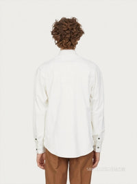 Salvatore Ferragamo - Napa Leather Shirt