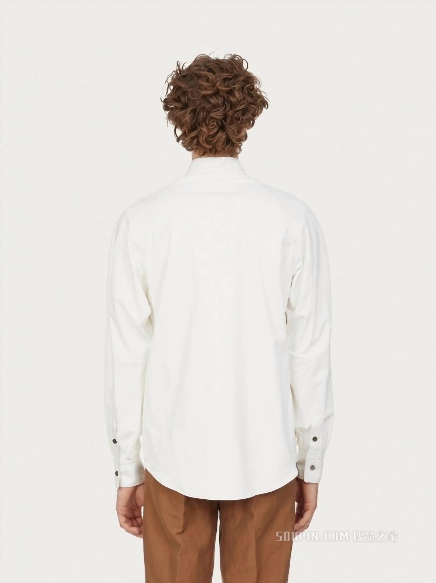 Salvatore Ferragamo - Napa Leather Shirt