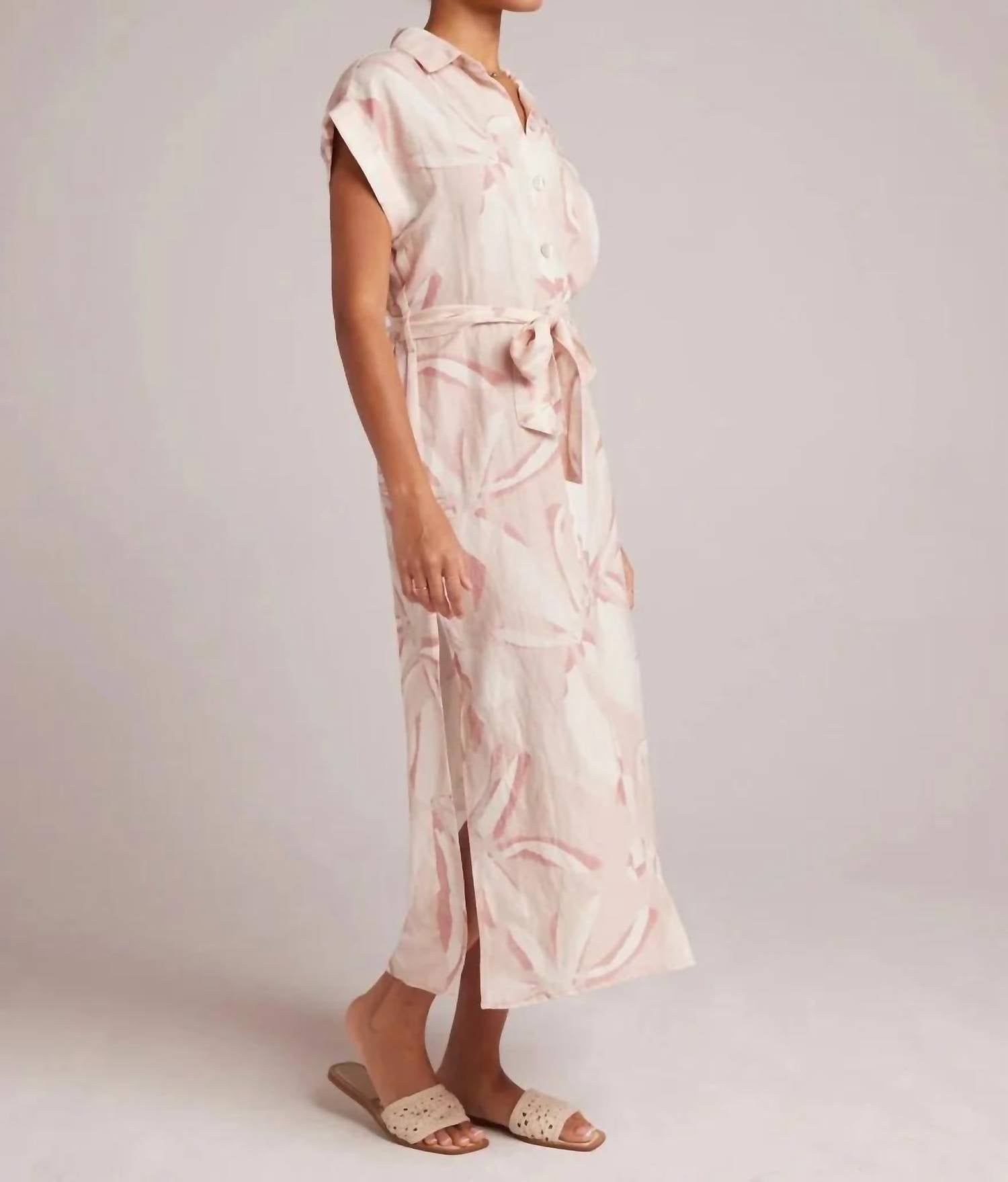 Bella Dahl - Cap Sleeve Midi Shirt Dress