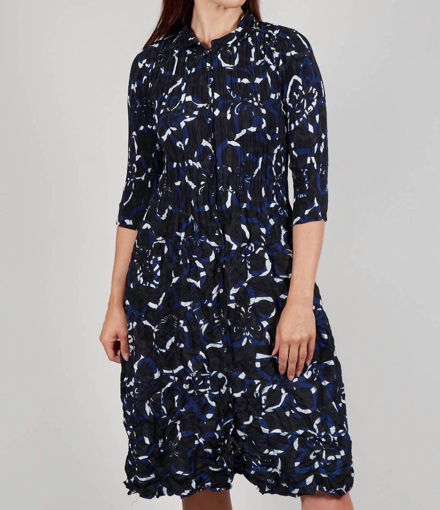 Alquema - 3/4 Sleeve Pocket Dress
