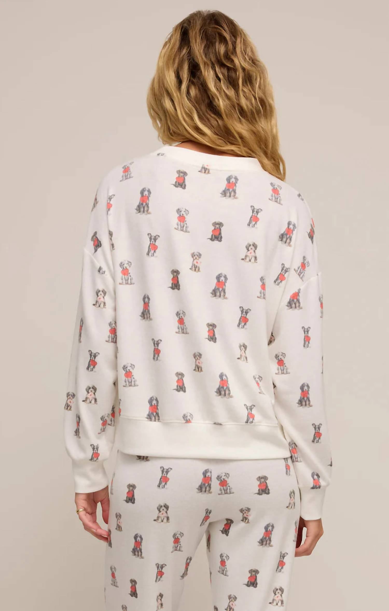 Z Supply - Elle Puppy Love Long Sleeve Top