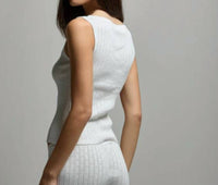 Asher - Paisley Pointelle Muscle Tank