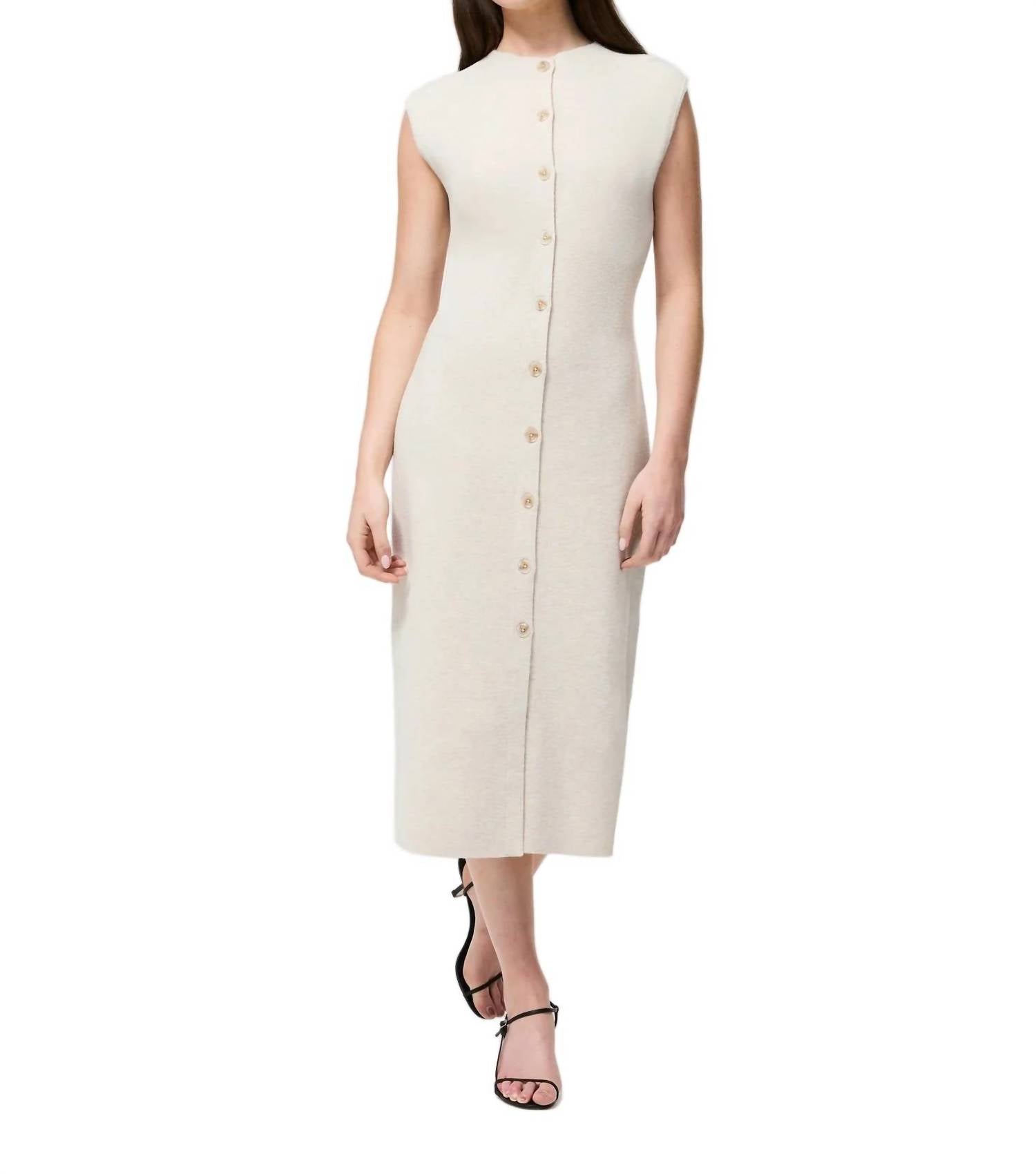 French Connection - Marley Button Down Midi Dress