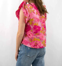Jodifl - Organza Floral Blouse