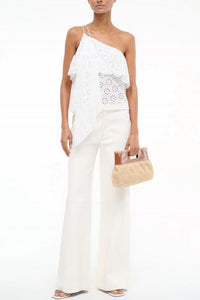 Staud - Isa Asymmetrical One Shoulder Top