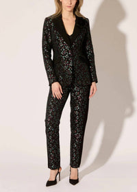 Hilton Hollis - Arbora Jacquard Straight Leg Pants