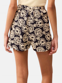 Marie Oliver - Floral Embroidered Cleo Shorts