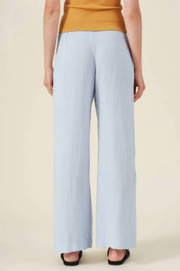 Velvet By Graham & Spencer - Stephanie Woven Linen Pant