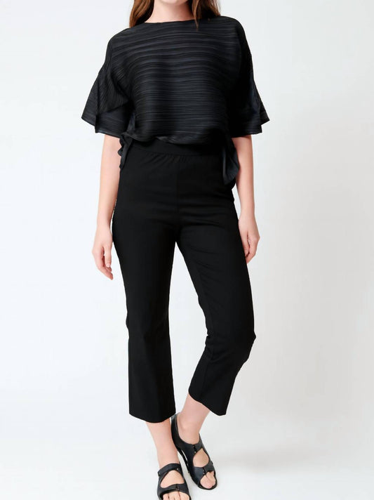 Meimeij - Elastic Banded Waist Pull On Pant