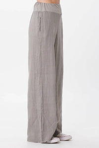 Suzy D - Sultan Linen Palazzo Pants