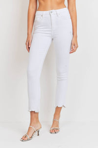 Just Usa - High Rise Straight Leg Jeans