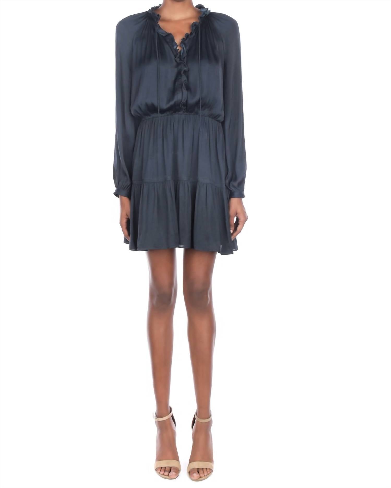 Current Air - LONG SLEEVES MINI DRESS