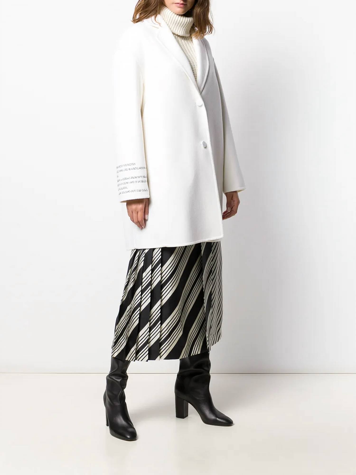 Valentino - Women's Poem Detail Single Breasted Coat